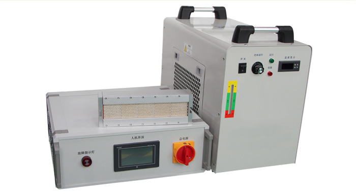 UV LED固化光源設(shè)備的三大配置照射頭、水冷機(jī)、電源驅(qū)動(dòng)